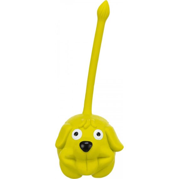 Іграшка Trixie для собак М_яч-тваринка круглий з хвостом та пискавкою латекс 6 см | Зображення 5