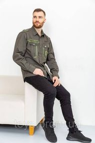 Сорочка чоловіча колір хакі розмір M FA_003824