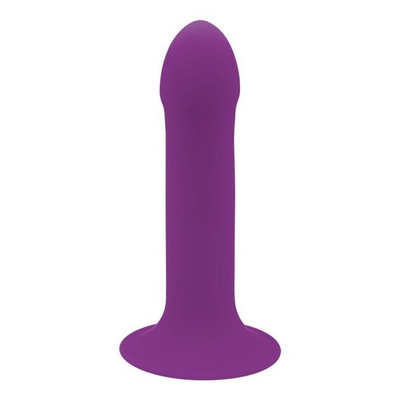 Фалоімітатор термореактивний Adrien Lastic Hitsens 6 на присосці, фіолетовий Sex Aura