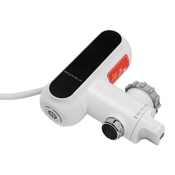 Электроводонагреватель проточный Grunhelm EWH-1X-3QC-LED | Зображення 5