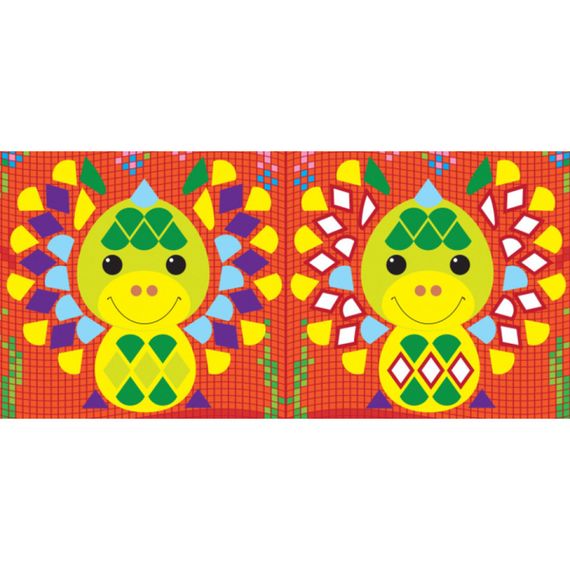 Развивающая книжка Наклейки-картинки "Дракон" 668005, 8 страниц | Зображення 1