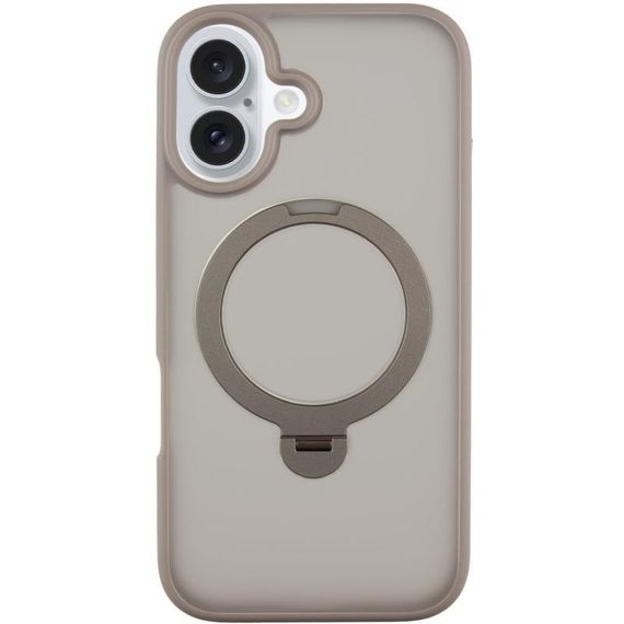 Чохол Ummi Colorful with MagSafe HQ Ring для Apple iPhone 16 (6.1") Grey