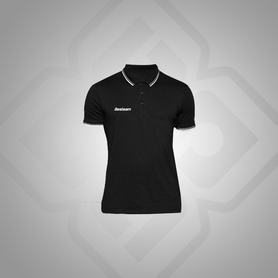 Поло BestTeam Club PL-14025 чорне | Зображення 1