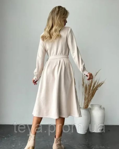 Плаття для жінок колір молочний розміри S, M, L, XL, XXL FI_009343 | Зображення 2