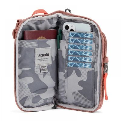 Сумка Pacsafe GO Tech Crossbody Рожева (35175340) | Зображення 4