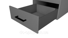 Тандембокс SLIM 18мм L-350 Н=118мм (графит)  ДС ПреміумЛайн