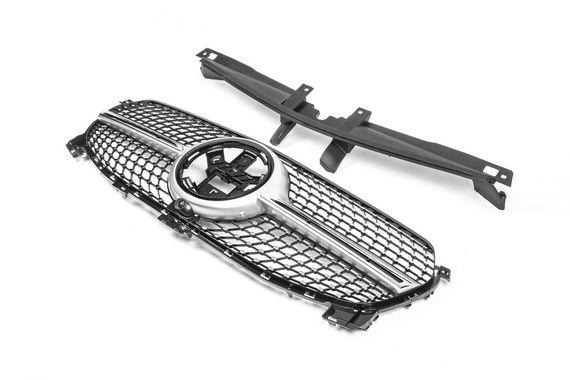 Передняя решетка (Diamond Silver) для Mercedes GLE W167 | Зображення 2