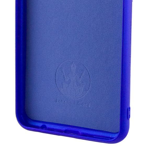 Чехол Silicone Cover Lakshmi Full Camera (A) для Oppo A58 4G Синий / Iris | Зображення 2