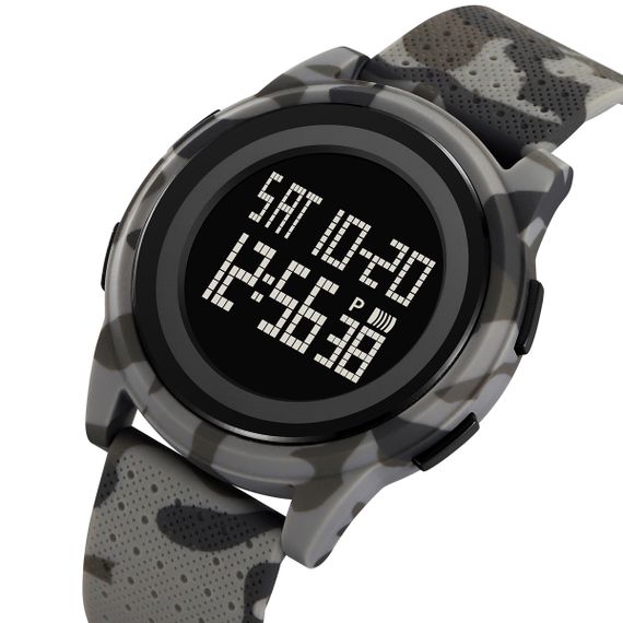 Чоловічий годинник Skmei 2378CMGY Camo Gray | Зображення 2
