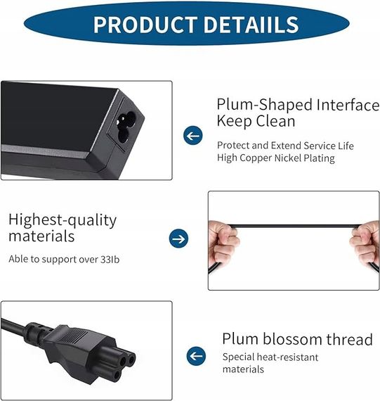 Блок живлення pc 65 W для lenovo thinkpad x1 карбон | Зображення 2