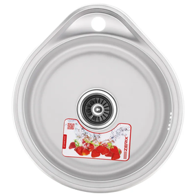 Майка кухонна Zerix Z4843-06-160E (Satin) (ZS0566)