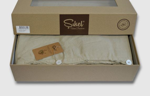 Постельное белье Sikel Stonewashed Soho 200 х 220 см Torpak-Beji | Зображення 3