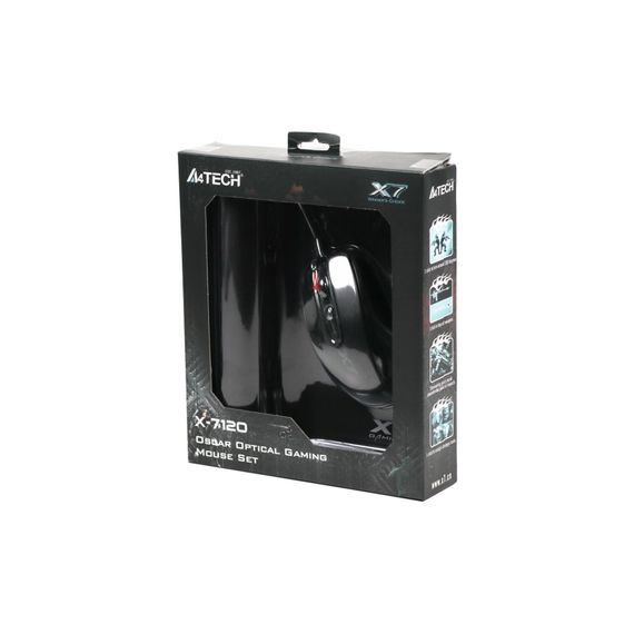 Мишка A4Tech X-7120 Black | Зображення 4