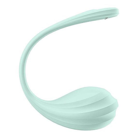 Смарт-віброяйце Satisfyer Smooth Petal Connect App Mint | Зображення 1