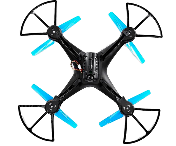 Квадрокоптер DM-98 Drone WiFi камера G-сенсор режим черный (DM98_1514)