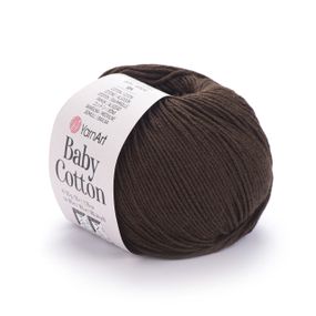 Пряжа YarnArt Baby Cotton No 408 (Ярнарт Бебі Коттон) 50 г / 165 м напівбавовна для дитячих речей та іграшок амігурумі