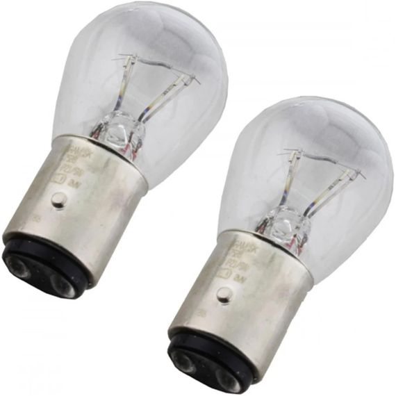 Комплект вказівних ламп розжарювання OSRAM 7528-2BL P21/5W 12V BAY15d Blister (2 шт) | Зображення 1