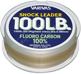Флюорокарбон Varivas Fluoro Shock Leader 30m 80LB 0.780mm