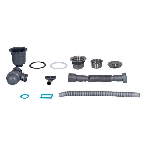 Мийка для кухні інтегрована Lidz Handmade H6350L крило зліва (LDH6350BRUL45588) Brushed Steel 3,0/1,0 мм | Зображення 8