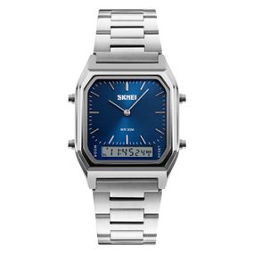 Годинник S2kmei 1220SIBU Silver-Blue