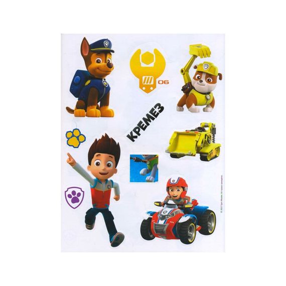 Книга с наклейками Щенячий патруль Бесстрашные щенки Ранок 192001 Укр | Зображення 6