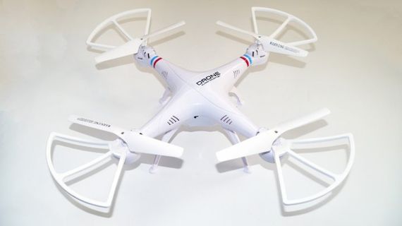 Квадрокоптер 1 000 000 (1million) c WiFi камерой, радиоуправляемый, белый | Зображення 6