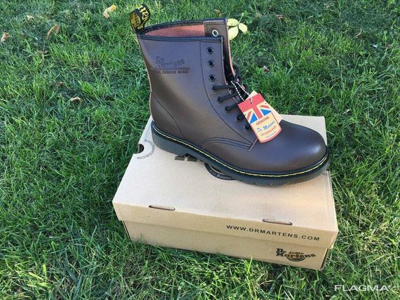 Ботинки Dr. Martens 1460 (Коричневые) Размер 41 42 43 44 45 | Зображення 3