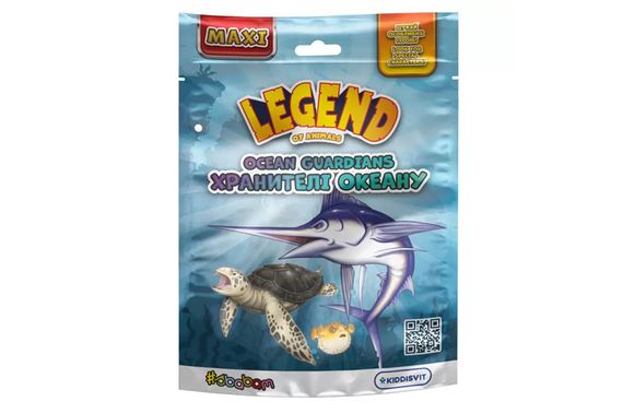 Стретч-іграшка у вигляді тварини 106/CN24 Legend of animals Максі-Охоронці океану (в дисплеї) #SBABAM | Зображення 1
