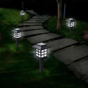 Фонарь для декоративной подсветки на солнечной батарее 17 WW