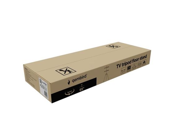 Підлогова тумба під телевізор поворотна Gembird TVS-65S-01 | Зображення 3