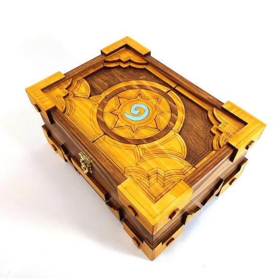 Ящик с крышкой Hearthstone 22,8х16,8х10,8 см Мастерская мистера Томаса Дерево Лак | Зображення 3