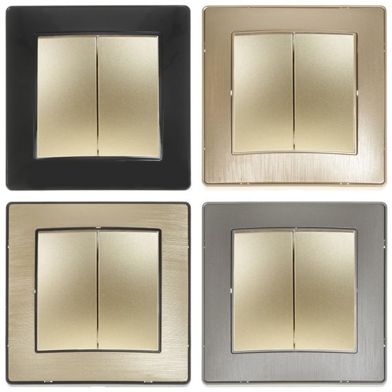 Выключатель двухклавишный Rodos RB-2V | Зображення 6