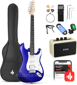 Електрогітара DONNER DST-100 Blue - (Комплект)