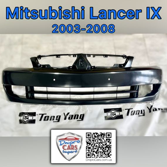 Mitsubishi Lancer IX 2006-2008 бампер передній (Tong Yang), 6400B378WA