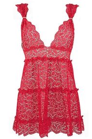 Сорочка Bracli Lolita Червона S