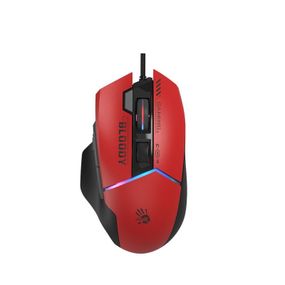 Миша ігрова Bloody W95 Ultra, колір червоно-чорний