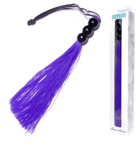 Силіконовий флогер ( довжина 26 см ) Fetish Boss Series - Silicone Whip Purple 10", BS6100039 sexstyle
