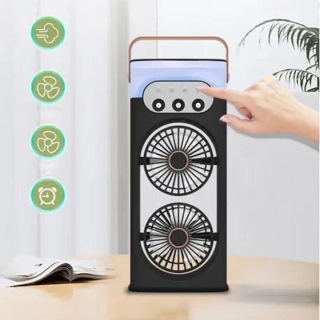 Настольный вентилятор-увлажнитель с 3 режимами тумана и водяным охлаждением и 180 LY-938 | Зображення 5
