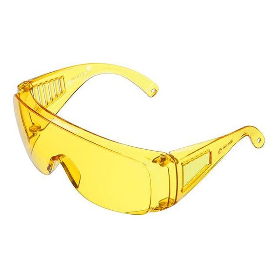 Окуляри захисні жовті, полікарбонат INTERTOOL SP-0082 | Зображення 2