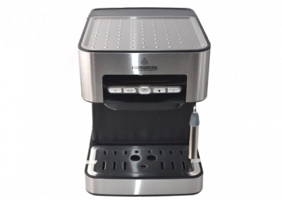 Кавомашина напівавтоматична Crownberg CB 1566 Espresso Coffee Maker 1000 Вт з капучинатором | Зображення 2