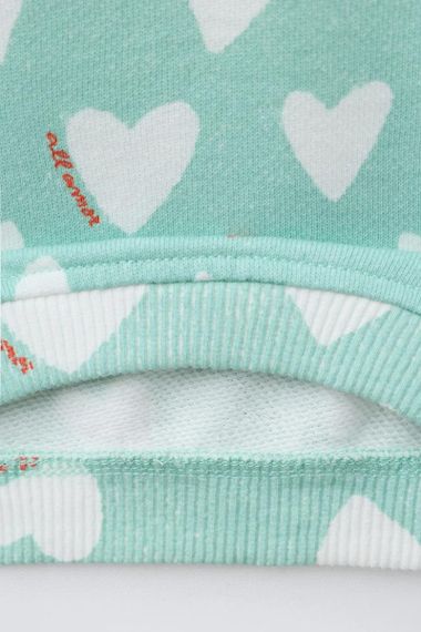 Дитячий світшот для дівчинки Zara 68 см М'ятний (26021909A) | Зображення 2