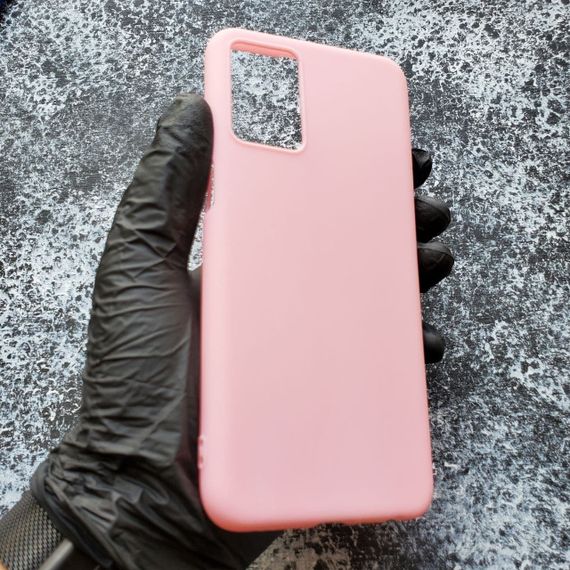 Чохол Candy Silicone для Oppo A54 / A55 колір Рожевий | Зображення 1
