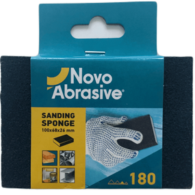 Губка шліфувальна 100*68*26мм Р180 NovoAbrasive