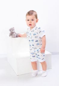 Комбінезон ясельний для хлопчика Носи своє 74 Блакитний (p-7776-68887)