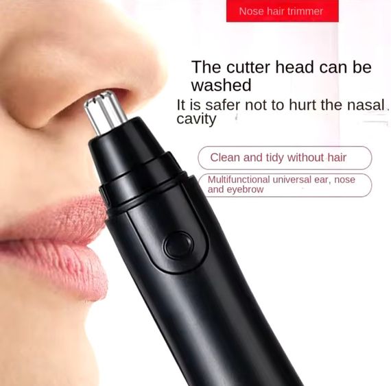Електричний тример для носа, вух, шиї та брів для чоловіків і жінок | Зображення 1