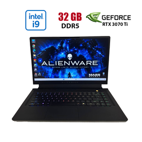 Игровой ноутбук Dell Alienware x15 R2 / 15.6" (1920x1080) IPS / Intel Core i9-12900H (14 (20) ядер по 3.8 - 5.0 GHz) / 32 GB DDR5 / 512 GB SSD / nVidia GeForce RTX 3070 Ti, 8 GB GDDR6, 256-bit / WebCam б/у