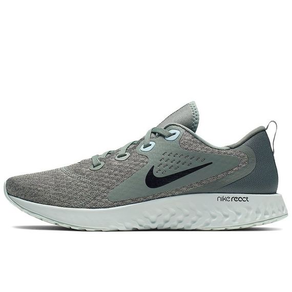 Кроссовки мужские Nike Legend React AA1625-302 (серый, для бега, повседневные, текстиль, логотип найки) 46 (UK 11 / US 12 - стелька 30 см)