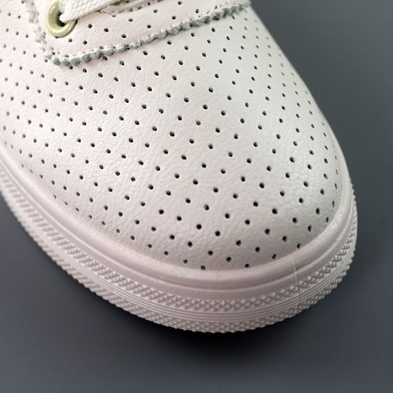 Кеди жіночі перфорація 591558 Молочні 36 37 38 39 40 41 | Зображення 3