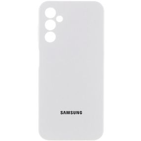 Чохол Silicone Cover Lakshmi Full Camera (AAA) with Logo для Samsung Galaxy A05s Білий / White