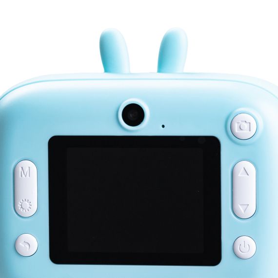 Детская фотокамера с мгновенной печатью снимков "Зайка" синий HPS1BL | Зображення 6